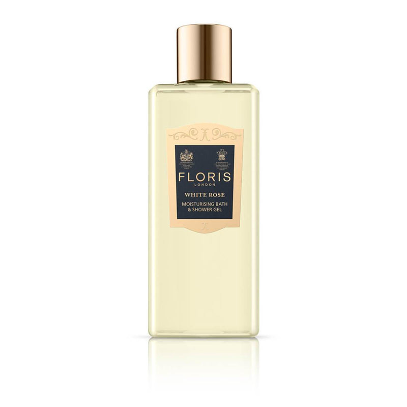 Floris Londres - Rosa blanca Hidratante Bath y ducha Gel 8.5 FZ / 250 ml