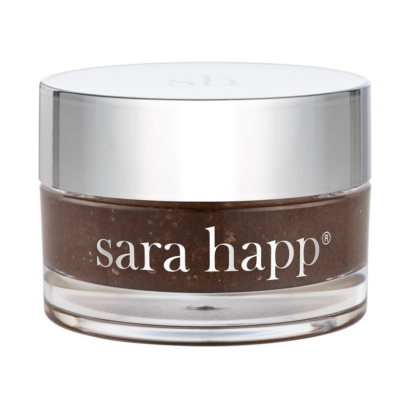 Sara happ - lab lip scrub: azúcar marrón 0.5 oz / 14 g