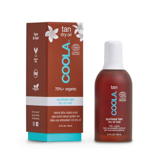 Coola - Organic Sunless Tan Dry Oil Mist 3.4 fl oz/ 100 ml