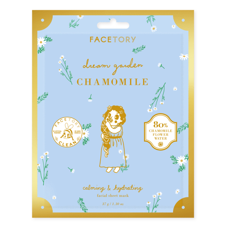 FaceTory - Dream Garden Chamomile Waffle Mask