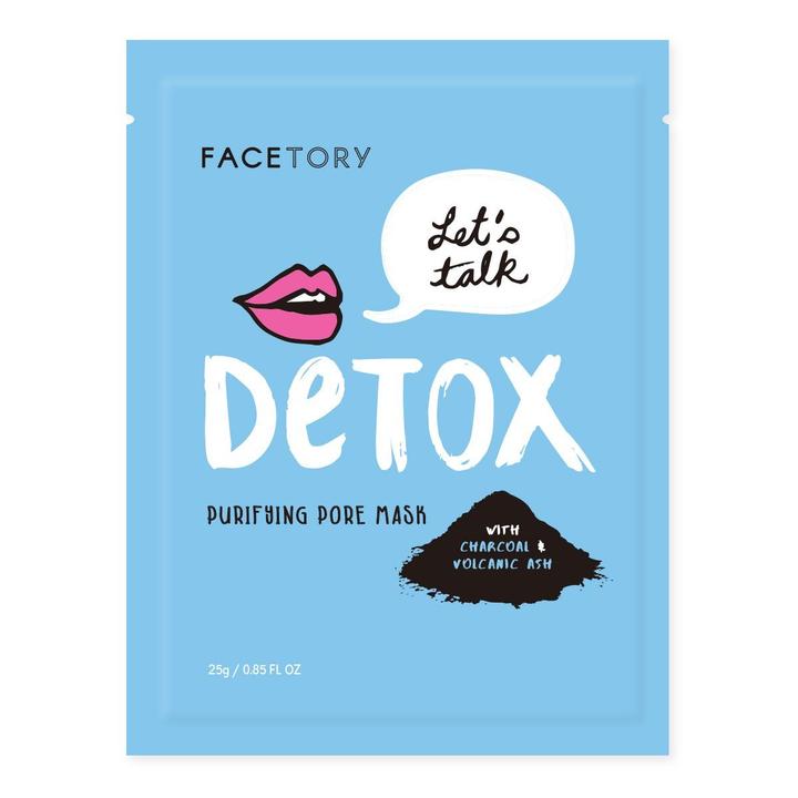 Facetory - Hablemos de la máscara de hoja de carbón de mezcla de DETOX