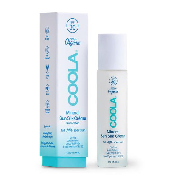Coola - Spectrum completo 360 ° Sol mineral Seda Crème Organic Face Sunscreen SPF 30 1.5 FZ / 44 ml