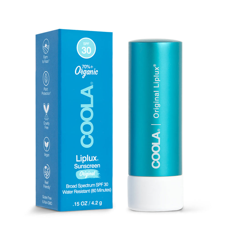 COOLA Classic Liplux Lip Balm SPF 30 Original 0.15oz / 4.2g