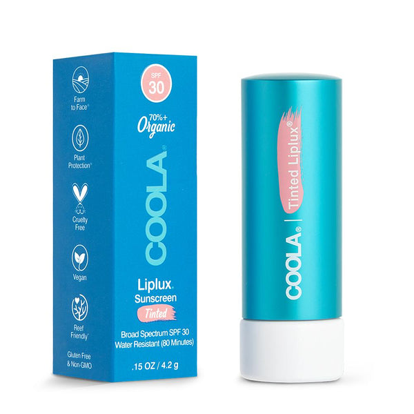 Coola - Classic Liplux® Organic Lip Balm Sunscreen SPF 30: Tinted  0.15 fl oz / 4.2 ml