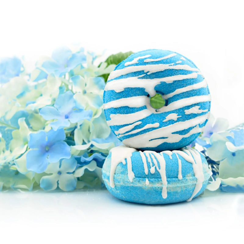 Luxiny - Blueberry Muffin Donut Bath Bomb