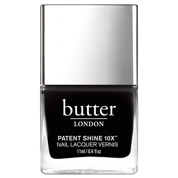 Butter LONDON - Patent Shine 10X Nail Lacquer: Union Jack Black 0.4 fl oz/ 11 ml