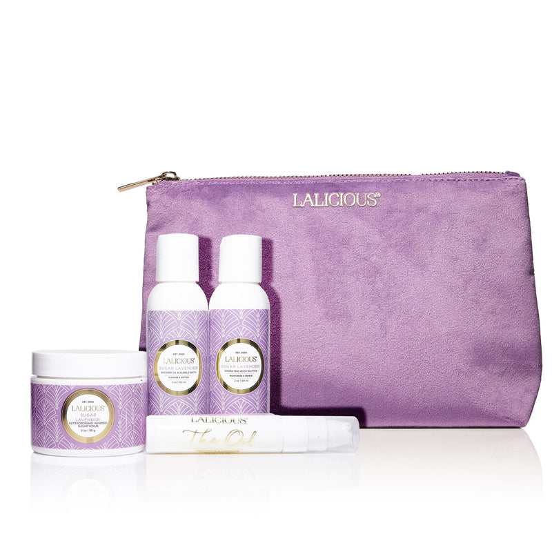 LALICIOUS - Sugar Lavender Travel Set