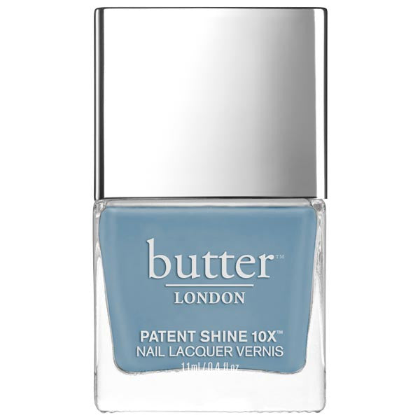 Butter LONDON - Patent Shine 10X Nail Lacquer: Waterloo Blue 0.4 fl oz/ 11 ml