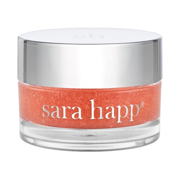 Sara Happ - Lip Scrub: Sparkling Peach 0.5 oz/ 14 g