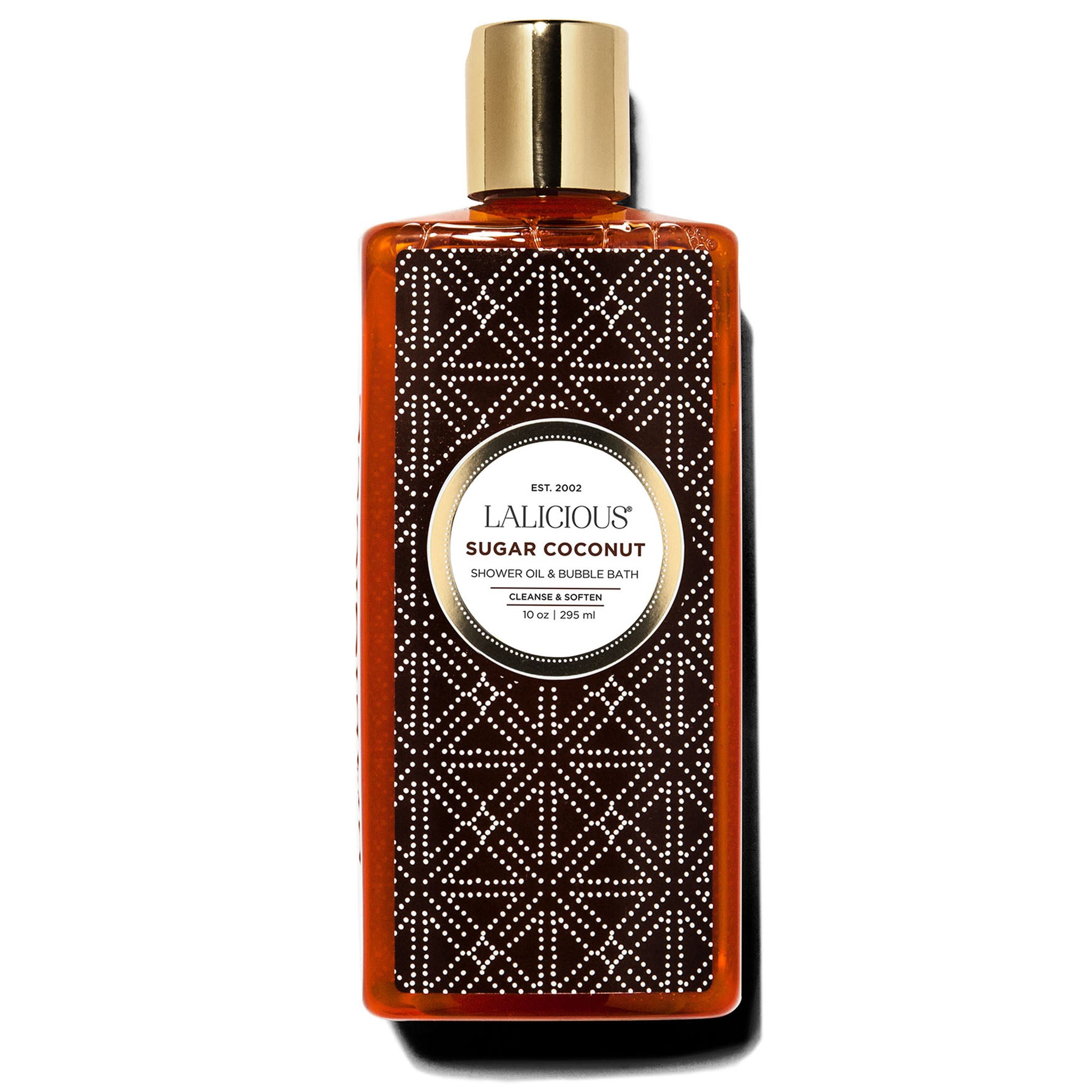 Lalicious - Azúcar Coconut Ducha Aceite y Bañera Burbuja 10 FZ / 295 ml